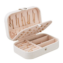 Jewelry Box Small Portable Travel Storage Case Mini Organizer Jewellery Storage Small Portable Jewelry Box for Women
