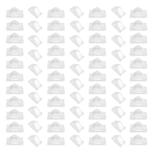 Box Cake Slice Sandwich Boxes Clear Triangle Container Pie Single Disposable Holder Transparent Cupcake Packaging Pies