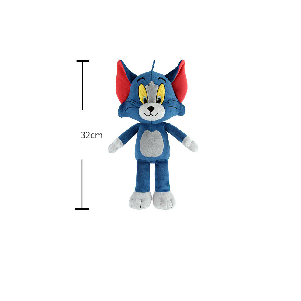 Photos - Other Toys Cat and mouse doll doll plush toy tom cat birthday gift girl super soft cute cloth doll(Tom Cat Movie Version, Small 32cm)