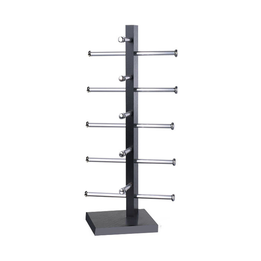 Sunglasses Rack 5 Layers Density Board Display Stand Shape Holder Shelf Colorful Eyeglasses Detachable Show Shelf