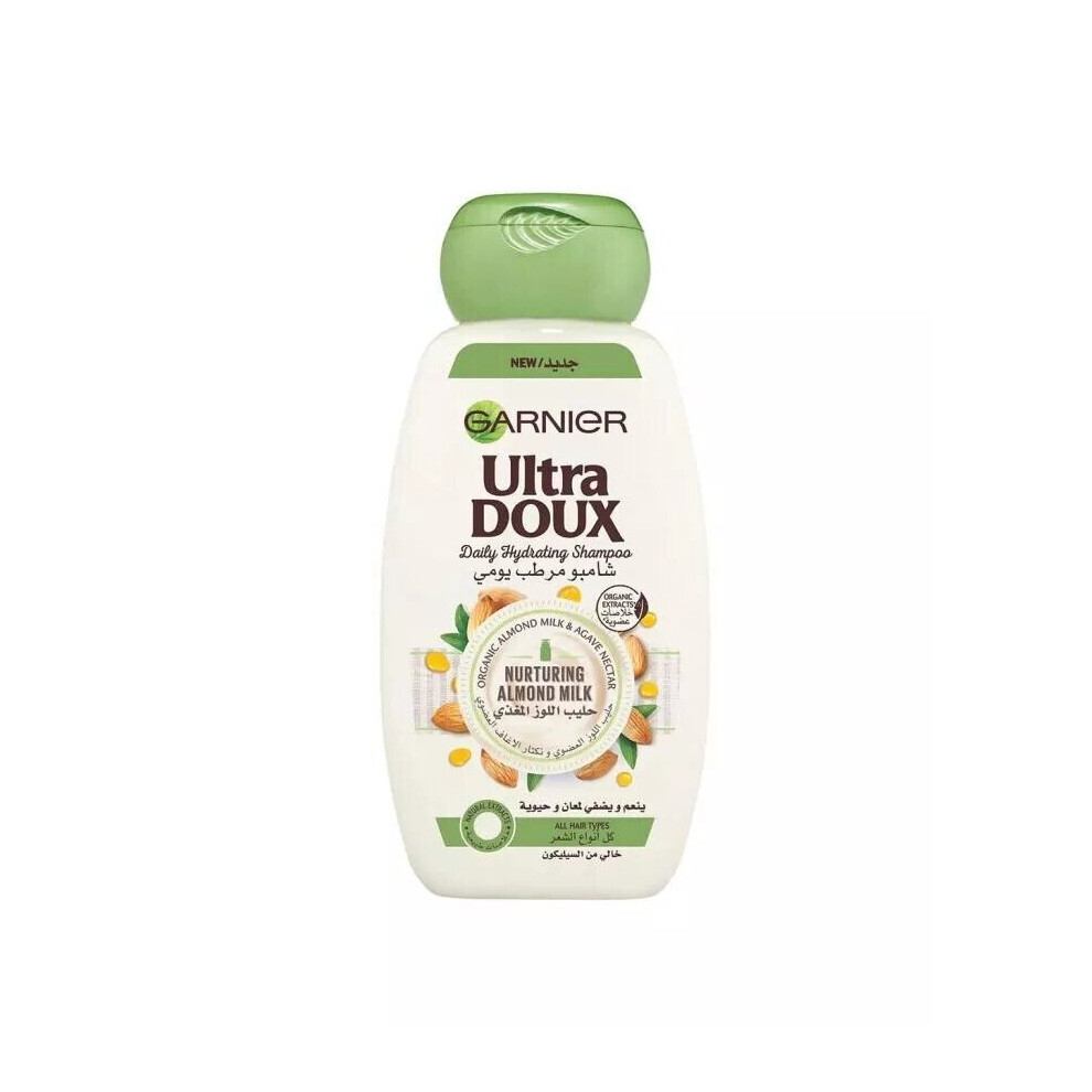 Garnier Ultra Doux Nurturing Almond Milk Daily Hydrating Shampoo