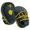 PLAYWELL REXINE LEATHER CURVED TARGET FOCUS PADS - BLACK/GOLD 1