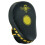 PLAYWELL REXINE LEATHER CURVED TARGET FOCUS PADS - BLACK/GOLD 5