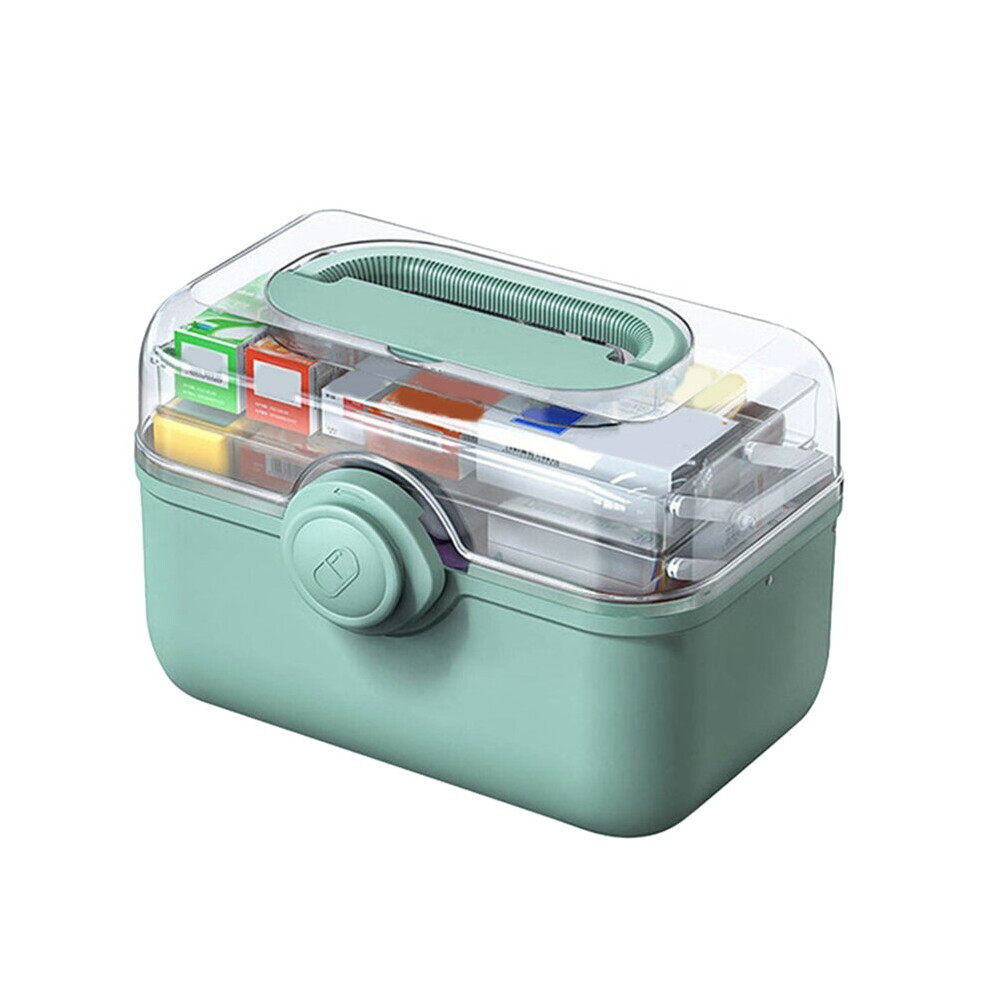 3 Layers Medicine First Aid Kit Large Capacity Pill Cases Organizer Family Emergency Medicine Storage Box For Home