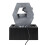 Living And Home Cascade Tabletop Fountain Water Feature with LED Light 5