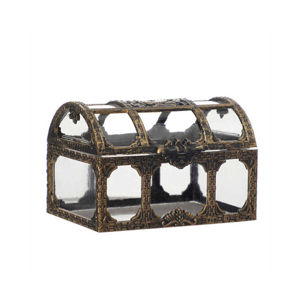 (bronze Green-9x6.3x6cm) mini treasure box plastic wedding candy box box wedding creative storage box Jewelry Packaging & Display organizer-image-OPC-PBRT9J2-NEW