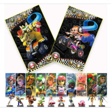 20pcs mini NFC Amiibo Cards Racing Suit for Merio Kart 8 Deluxe