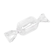 Mini 1PCS 5PCS Plastic Transparent Candy Box Candy-shaped Storage Container DIY Wedding Supplies