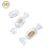 Mini 1PCS 5PCS Plastic Transparent Candy Box Candy-shaped Storage Container DIY Wedding Supplies 2