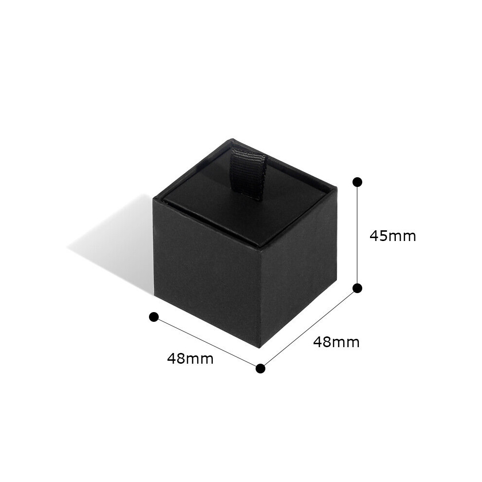 (Black White-12pcs) Cardboard drawer Type Paper Box Jewelry Gift Boxes Carton Folding Storage Box-image-OPC-PBRTBS2-NEW