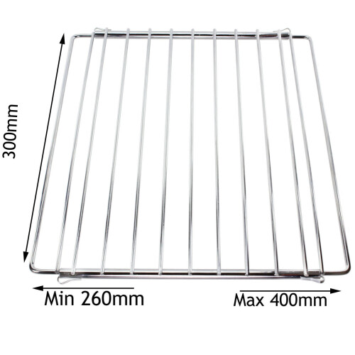 SPARES2GO Adjustable Small Oven Shelf for Stoves Caravan Motorhome Cooker 1