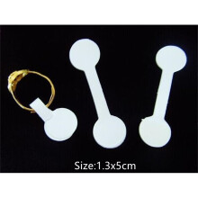 100pcs Blank Jewelry Tag Stickers Self-Adhesive Label For Necklace Ring Hanging Display Packaging Small Business Supplies