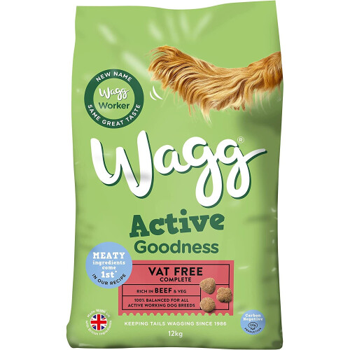 Wagg Wagg Active Goodness Beef, 12kg 1