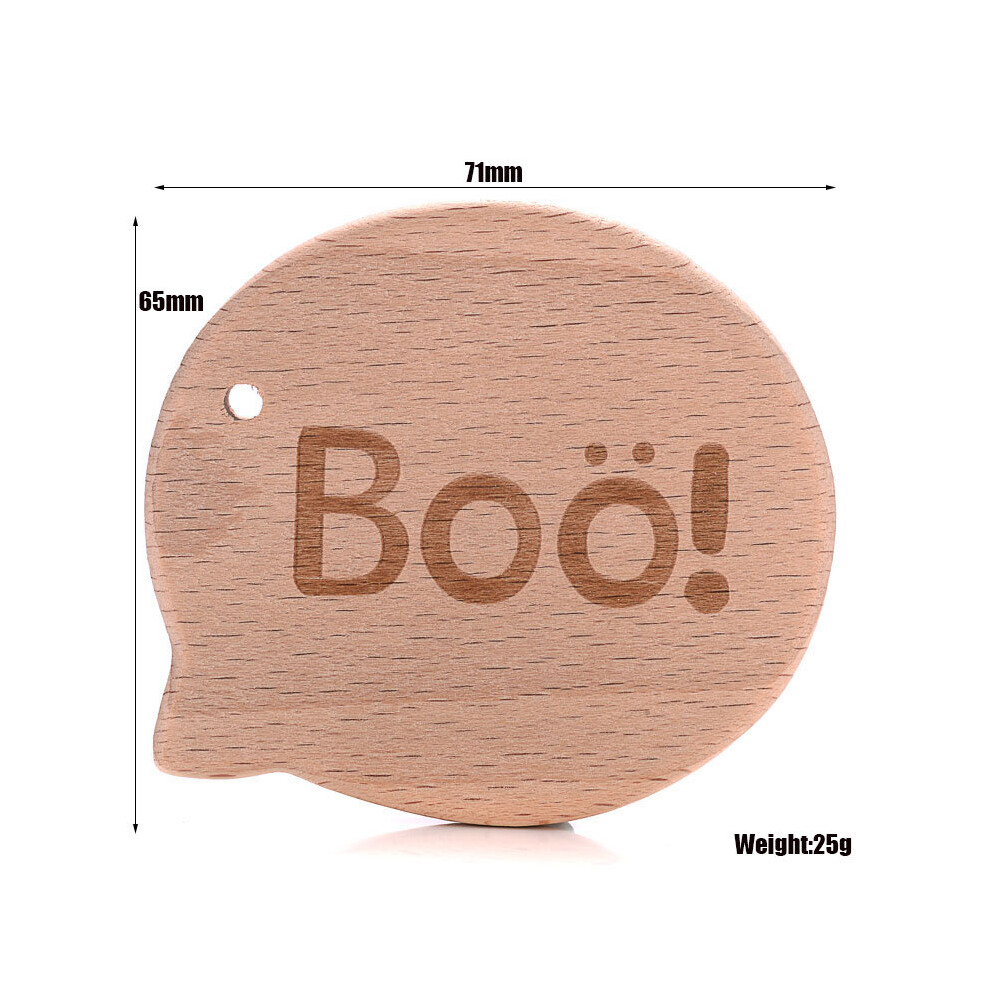 1Pcs Cartoon Animal Baby Wooden Teether Rodent BPA Food Beech Wood Teeth Nursing Pacifier Clip Wood Bead Accessories