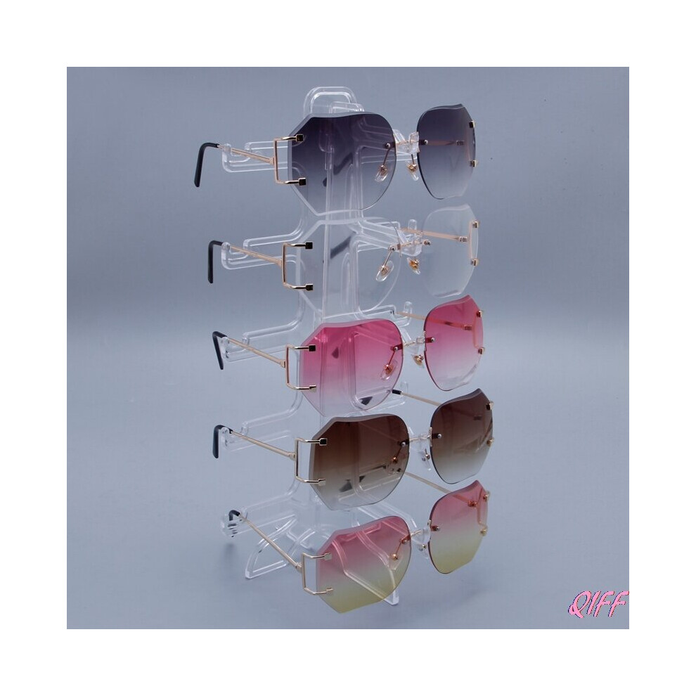 5 Layers Glasses Eyeglasses Sunglasses Show Stand Holder Frame Display Rack