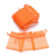 (305 White-9x12cm) 100pcs Small Organza Bags Colorful Mesh Bags Drawstring Pouches for Jewelry Bracelets Packing Candy Party Favor Small Gift