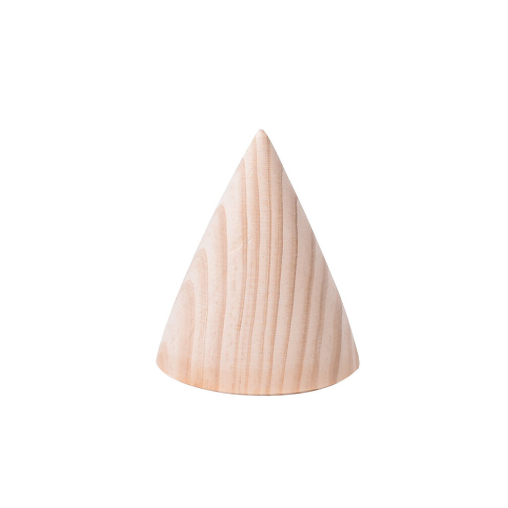 Unpainted Cone Shape Wood Jewelry Display Bracelet Bangle Stand Holder DIY Crafts-image-OPC-PBRTJR5-NEW