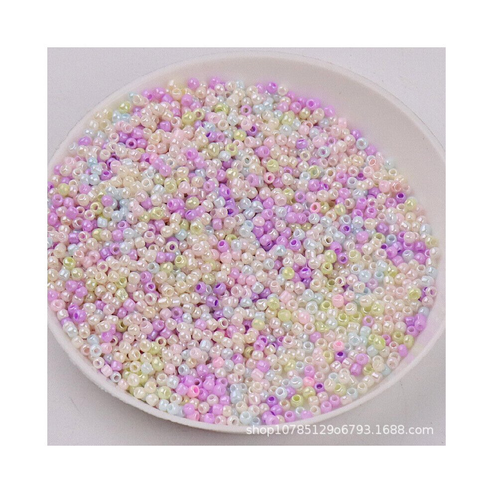 1680pcs1.5mm cream rice beads 15/0 size uniform solid matte glass loose beads DIY beaded accessories-image-OPC-PBRTJT9-NEW