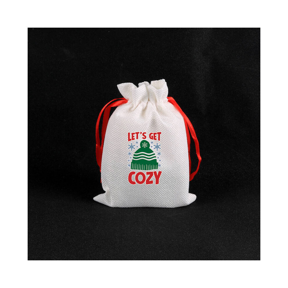 (C1 White-13x18cm 4pcs) 4Pcs/Lot Jute Bags 10x14 13x18cm Christmas Drawstring Gift Bag Storage Pouches Candy Bracelets Jewelry Packaging Bags-image-OPC-PBRTJSM-NEW