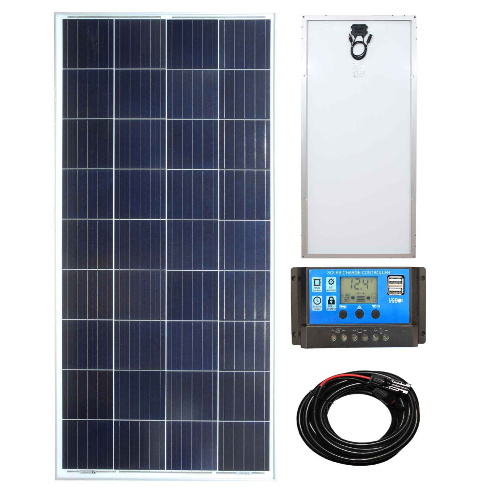 Lowenergie Poly 150W Solar Panel Kit 1