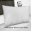 (Memory Foam Pillow X 1) Luxury Pillows Pair Super Soft Memory Foam Pillows 2
