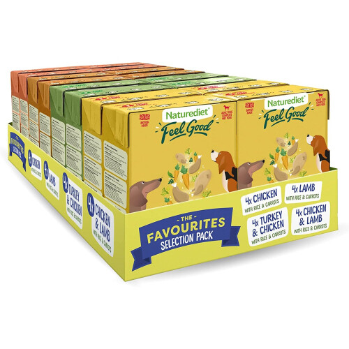 Naturediet NATUREDIET Feel Good Selection Pack Nassfutter komplett, 390 g (16er-Pack) 2