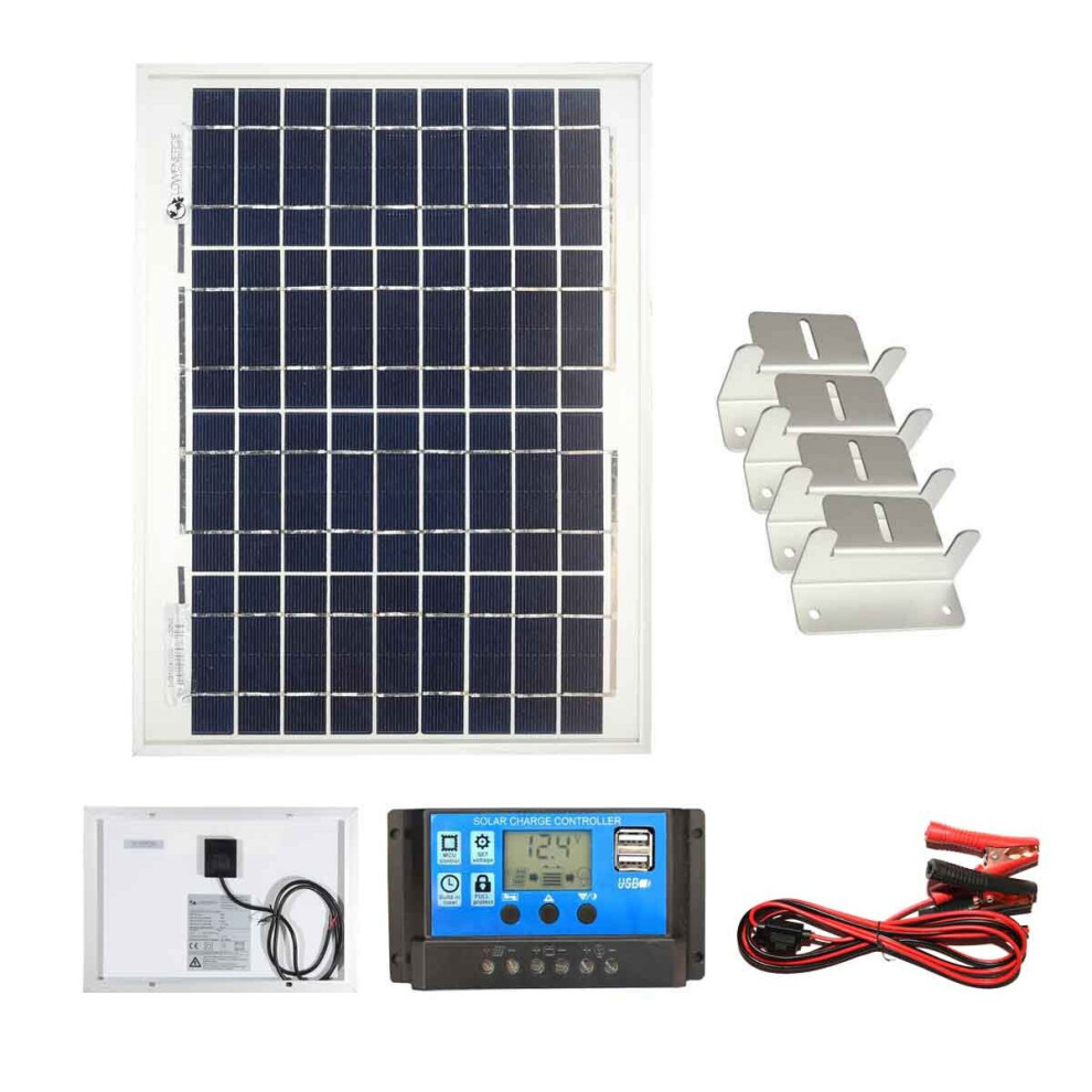 Lowenergie Poly 20W Solar Panel Kit 2