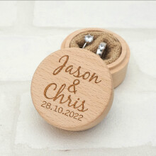 Personalized Rustic Wedding Ring Box Keepsake Ring Pillow Wooden Ring Holder Wedding Valentine Engagement Jewelry Box