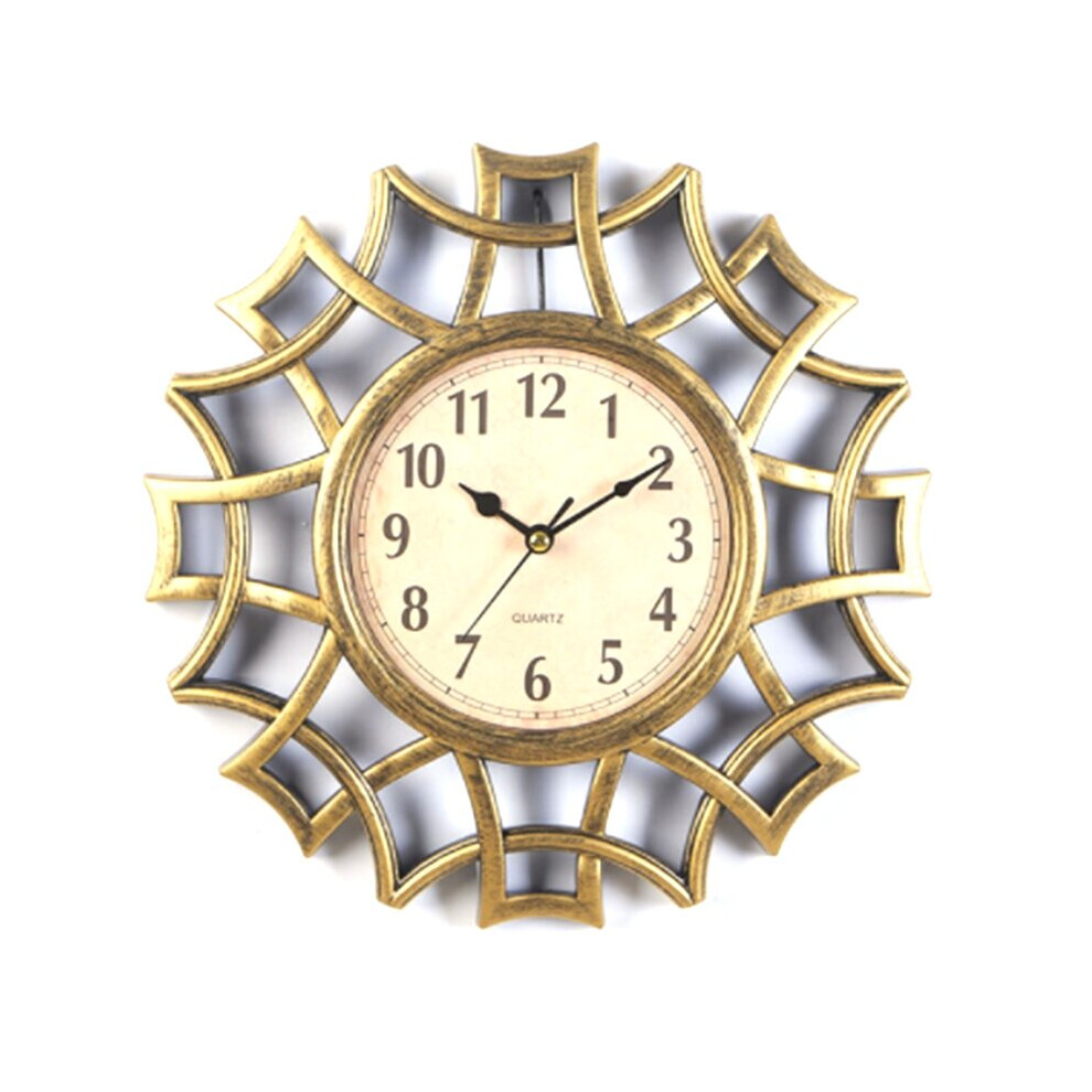 Abstract Wall Clock Nordic Vintage Numeral Geometric Wall Clock Quartz Mordern Home Design Wall Decorative Supplies Gold