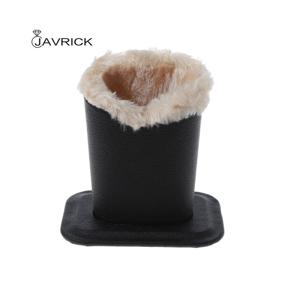 PU Leather Eyeglass Holders Sunglass Stands with Soft Plush Lining Eyeglass Holder Stands Safe Plush Lined Glasses Case