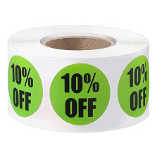 Product Label Sticker Sticker Product Label Diameter 2.5Cm One 500Pcs/lot