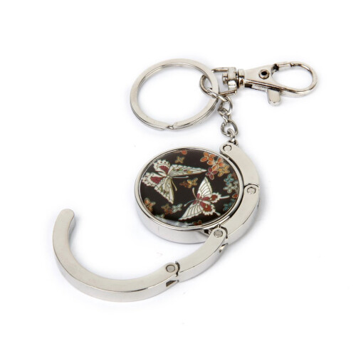 Bag Holder Bag Hangers Bag Hook Butterfly Model with Keychain 1