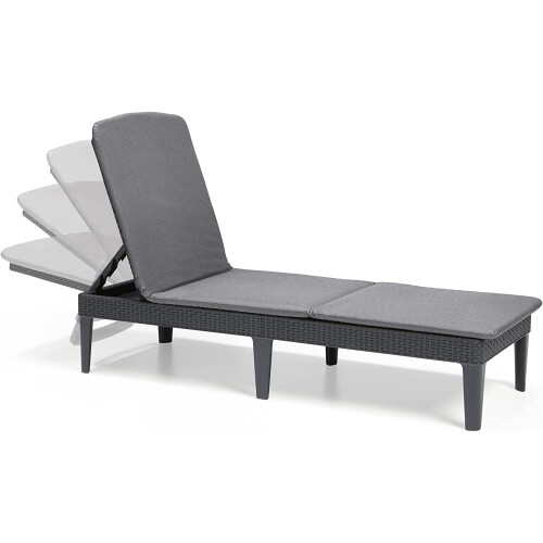 Keter Ξαπλώστρα Jaipur Keter Day Bed με μαξιλάρια 58 x 187 x 29 cm 2