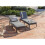 Keter Ξαπλώστρα Jaipur Keter Day Bed με μαξιλάρια 58 x 187 x 29 cm 9