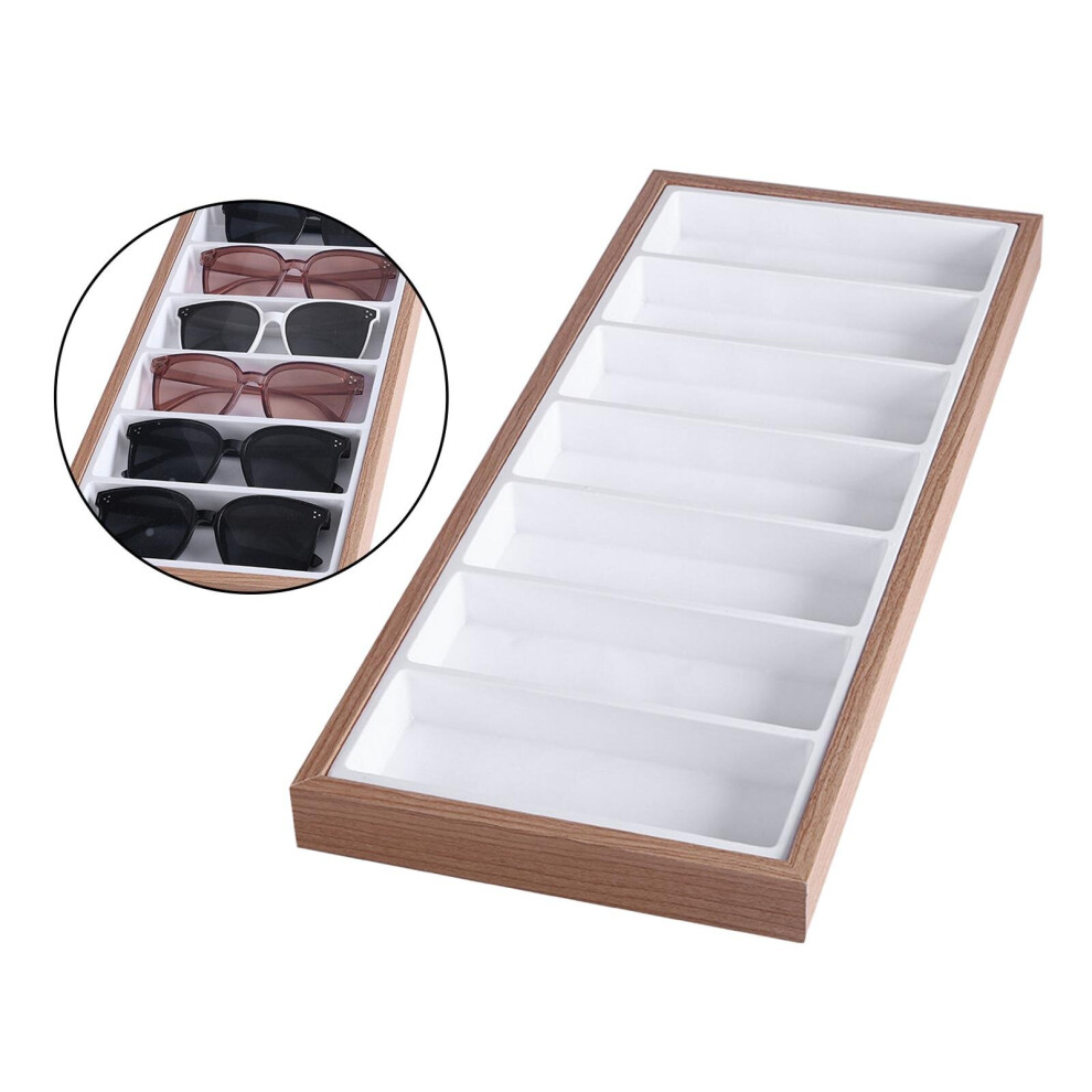 Sunglasses Storage Box Organizer Glasses Display Case Stand Holder