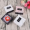 5Pcs 7.5x7.5x3.5cm Heart/Star square high-grade bronzing pull-out tea chocolate drawer candy box 2