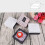 5Pcs 7.5x7.5x3.5cm Heart/Star square high-grade bronzing pull-out tea chocolate drawer candy box 3
