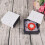 5Pcs 7.5x7.5x3.5cm Heart/Star square high-grade bronzing pull-out tea chocolate drawer candy box 5