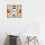 WIDDOP and Co. 3 Panel Wood & Metal Wall Clock 60CM 4