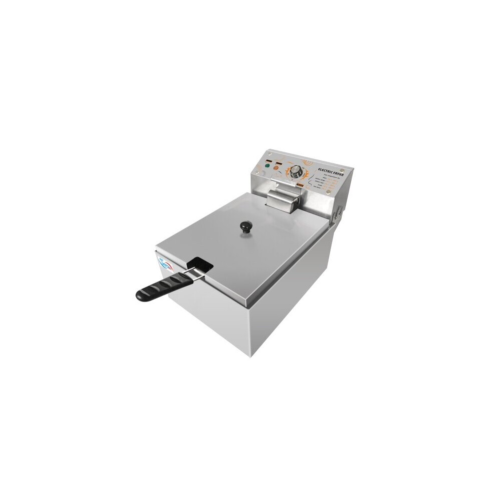 Commercial Single Oil Tank Electric Deep Fat Chip Fryer Basket