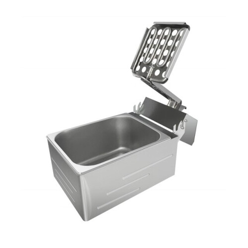 Commercial Single Tank Electric Deep Chip Fryer 2