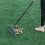 Artificial Lawn Garden Grass Carpet Brush Broom Leaf Rake Remove 4
