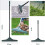 Artificial Lawn Garden Grass Carpet Brush Broom Leaf Rake Remove 1