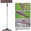 Artificial Lawn Garden Grass Carpet Brush Broom Leaf Rake Remove 8