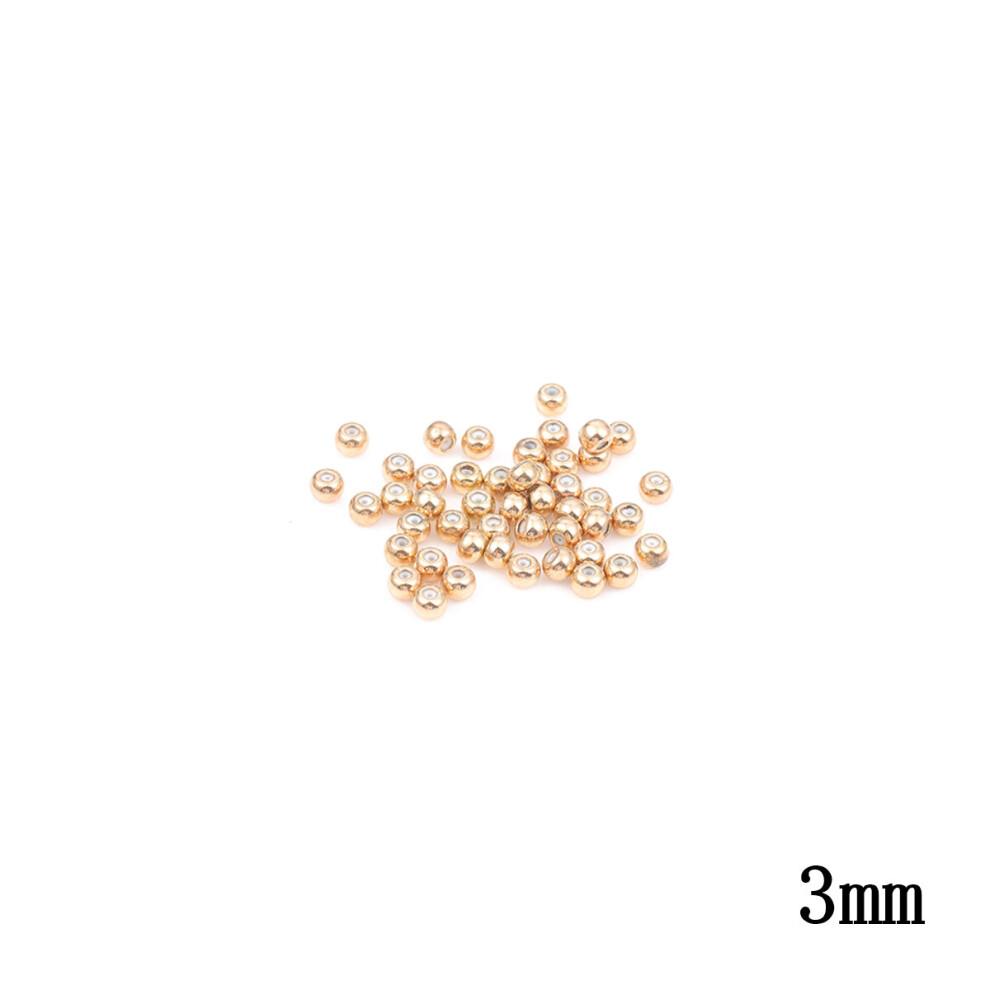 10pcs Big Hole Copper Silicone Inside Adjustment Beads Spacer Stopper Beads For DIY Bracelet Necklace Jewelry Making-image-OPC-PBRWPGD-NEW