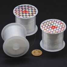 1Roll No Elasticity Beading Cord Crystal Nylon String Thread for Jewelry Making DIY Necklace Bracelet Fishing Line Accessories