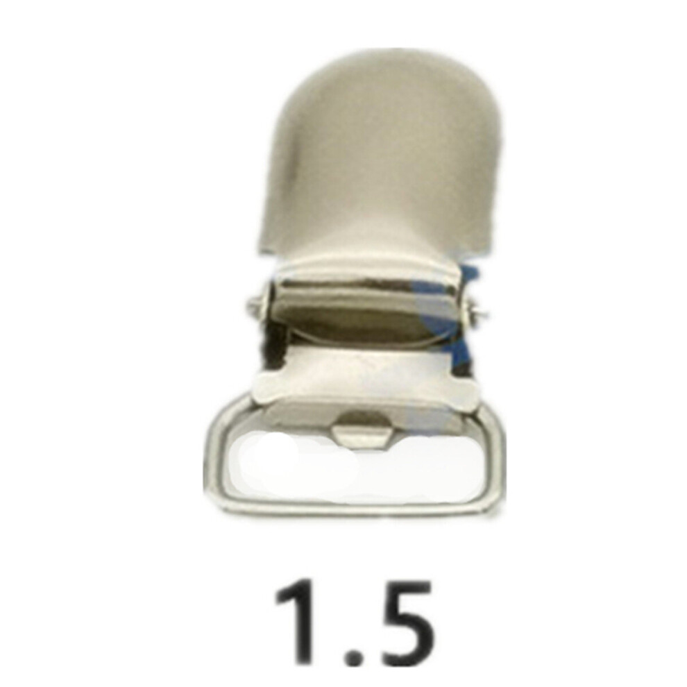 1PCS Metal Baby Pacifier Clips Soother Dummy Bib Suspender Paci Toy Holder