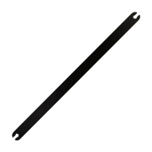 (black White-10mm) Stainless Steel DIY Temporary Parking Number Plate with 2pcs Rubber Sucker and Stopper Car Accessories