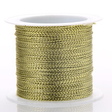 (style 1 Black-2roll 40m) 1/2/3Roll 1.0mm 12 Colors Beading Cord Macrame Nylon Cord Braided Rope For Wedding Christmas Thread Making Twine Tag Tassel