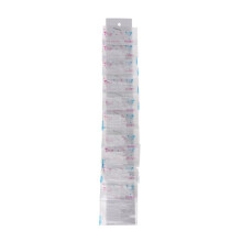 250Pcs Clear Plastic Sticks Hypoallergenic Studs Pins Bars Ear Piercing Retainer